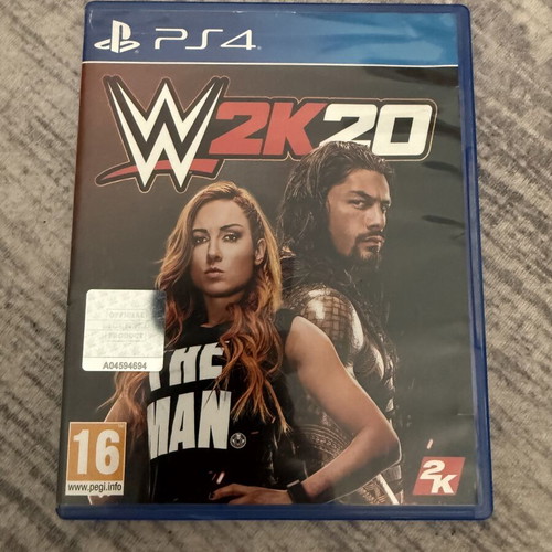 WWE 2K20 PS4 game like new