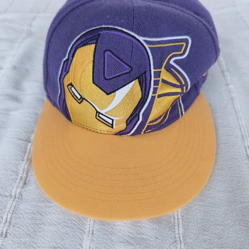 New Era 9FIFTY Snapback NBA Hardwood Classics LA Lakers x Marvel Iron Man cap like new