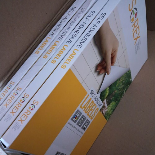Printer labels 70x42.3 mm pack of 100 sheets new