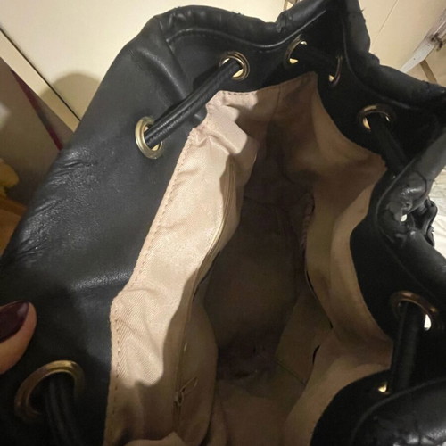 KEM backpack used, black