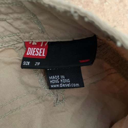 Diesel low-rise bermuda shorts used, size L, khaki