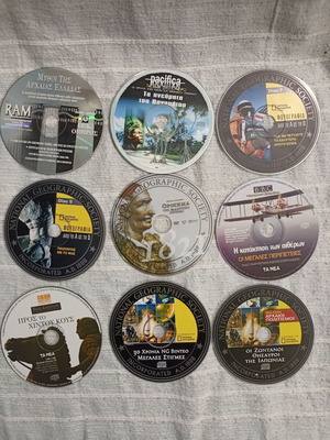 Package of 9 authentic documentary DVDs like new