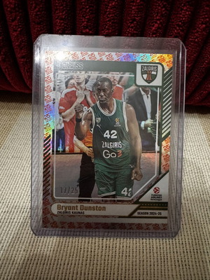 Κάρτα Dunston Anniversary Euroleague αυτόγραφο 17/25 καινούργιο