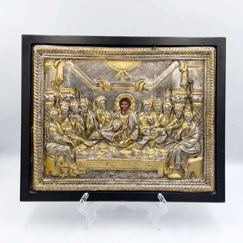 Last Supper wooden image used