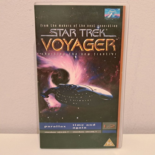 Star Trek Voyager Charting The New Frontier 1.2 VHS used without subtitles