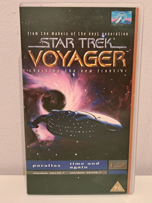Star Trek Voyager Charting The New Frontier 1.2 VHS used without subtitles