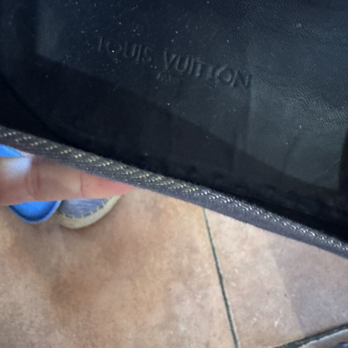Louis Vuitton espadrille shoes used, size 41, blue