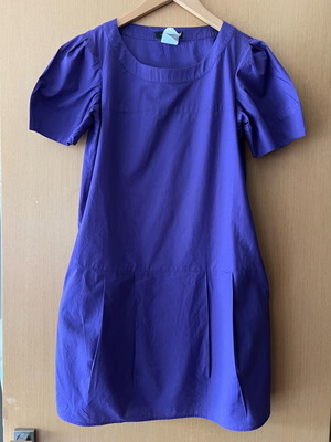 Weekend MaxMara dress used, purple, cotton, size 38