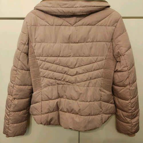Zara women's puffer jacket like new, pink, size XL