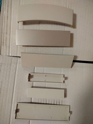 Plastic covers for Tower PC front 5.25" & 3.5" used, vintage