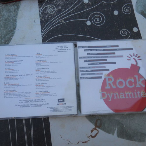 Rock Dynamites CD used, rock compilation