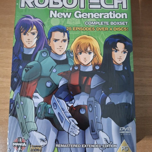 Robotech New Generation Complete Boxset sealed DVD with subtitles