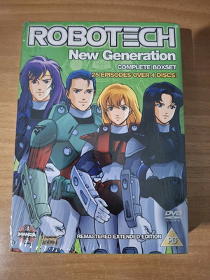 Robotech New Generation Complete Boxset sealed DVD with subtitles