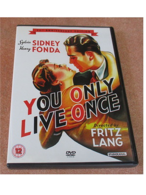 You Only Live Once DVD σαν καινούργιο, αγγλική έκδοση, region 2
