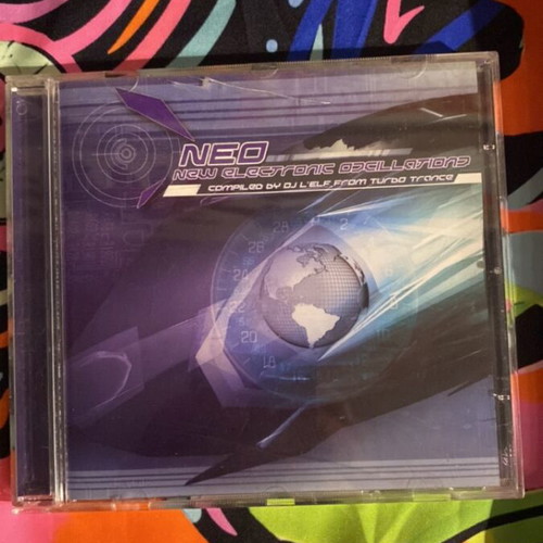 Psychedelic trance CD used, electronic music