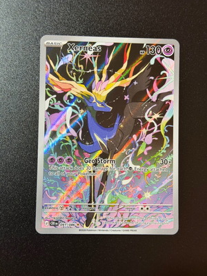 Pokémon TCG Xerneas 091/086 Illustration Rare new