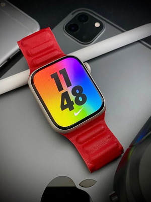 Leather Band with Magnetic Closure for Apple Watch new