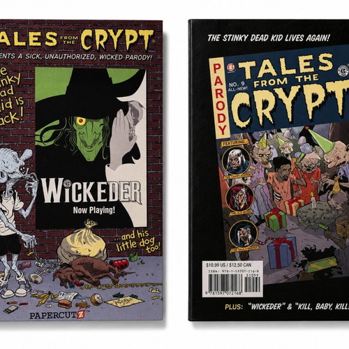 Tales from the Crypt Papercutz hardcover graphic novels like new, set of 8