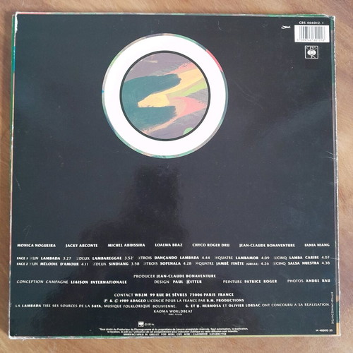 Foreign music vinyl records like new, set of 4 pieces
