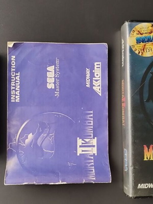 Sega Master System Mortal Kombat 2 used