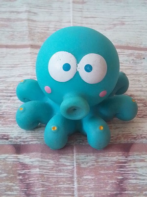 Baby happy bath octopus used