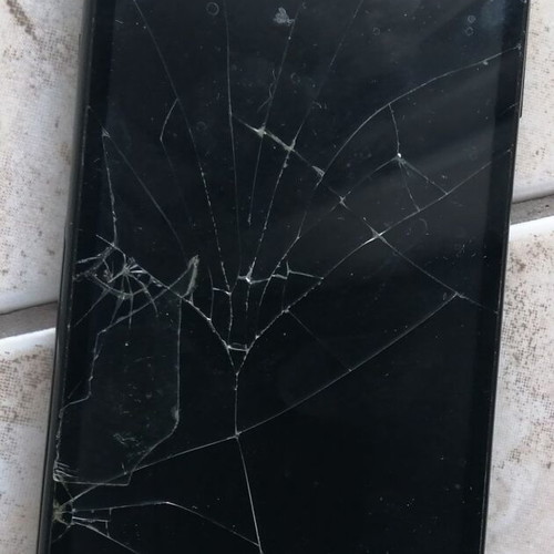 Alcatel OneTouch 5003 mobile phone used, black