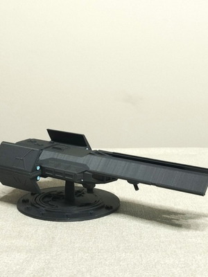Helldivers Ses Liberty Class Destroyer 3D printed figure 20 cm hand painted new