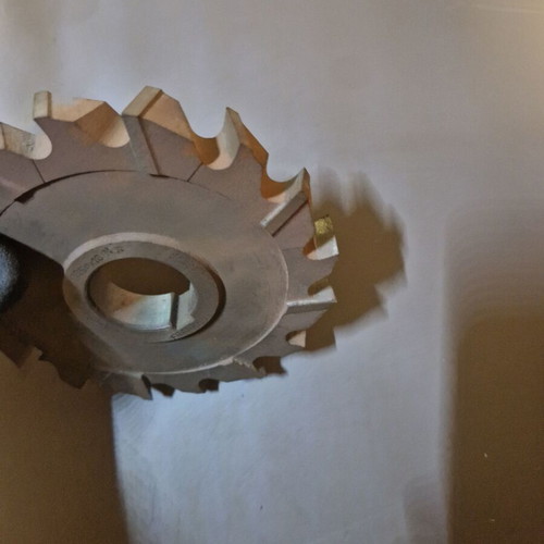 HSS high-speed steel milling cutter disc Co6 Φ125x16xΦ32mm like new, FRANKEN