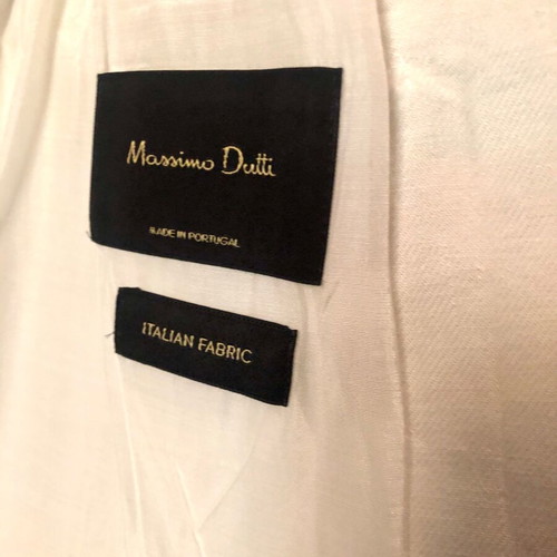 Massimo Dutti linen jacket white size XS like new