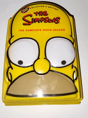 The Simpsons Complete DVD used, sixth season collector's edition with booklet
