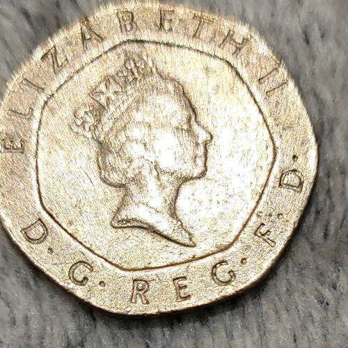 Old coins used