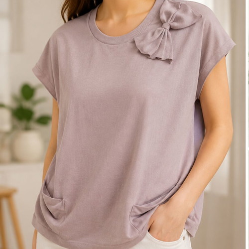 Carla Giannini blouse L beige like new