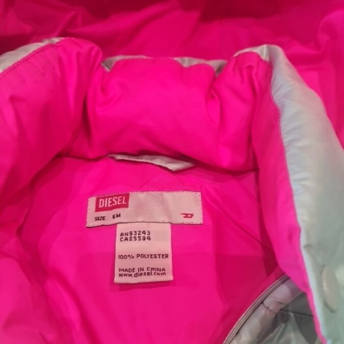 Diesel baby jacket like new with detachable hood