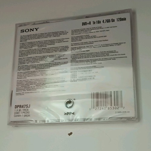 Sony DVD+R 4.7GB new
