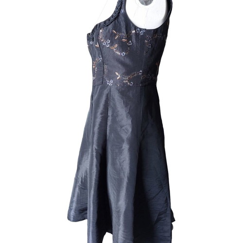 Vintage evening dress taffeta like new, size 44