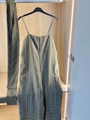ZINI BOUTIQUE Ολόσωμη φόρμα Χακί με ρίγες