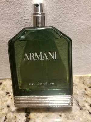 Armani Eau de Cedre 100 ml EDT perfume like new