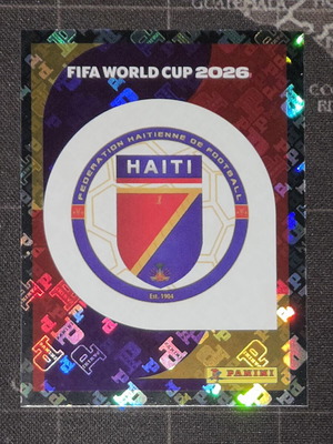 Panini Fifa World Cup 2026 Haiti collectible sticker new