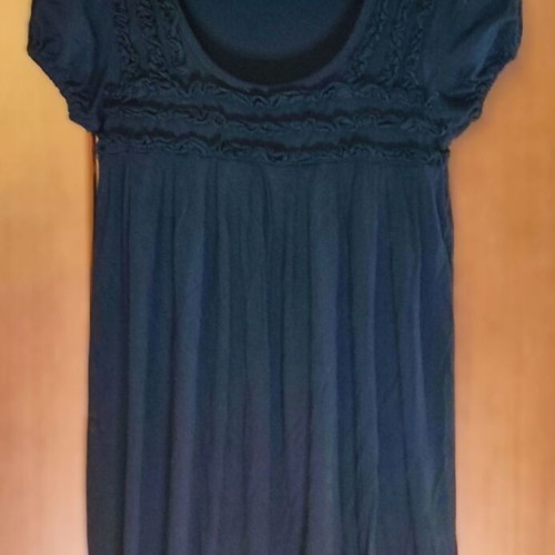 Black Mini Dress Tunic Inside One Size used