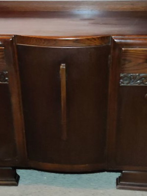 Αντίκα μπουφές Art-Deco ξύλο δρυός μεταχειρισμένος