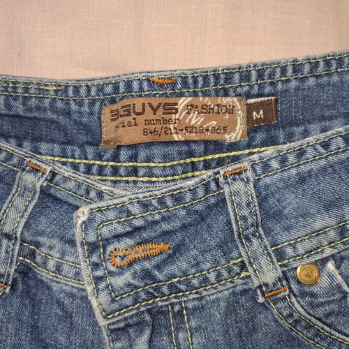 3Guys Denim Shorts Size M Like New Blue
