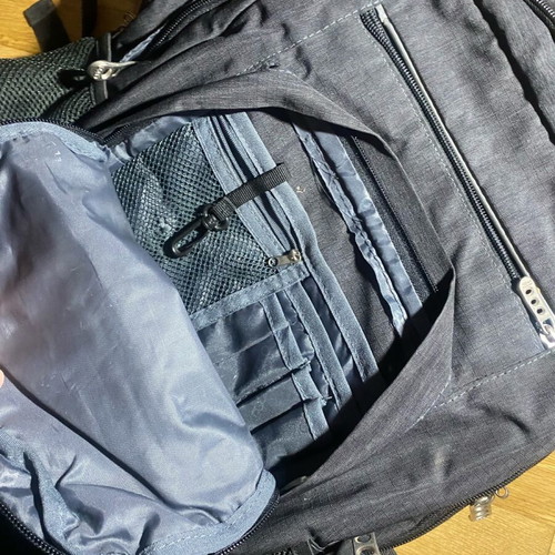 Polo backpack used, large, black