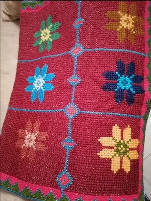Handmade rug like new