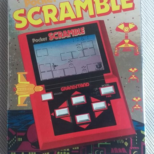 Grandstand Scramble retro arcade electronic game like new