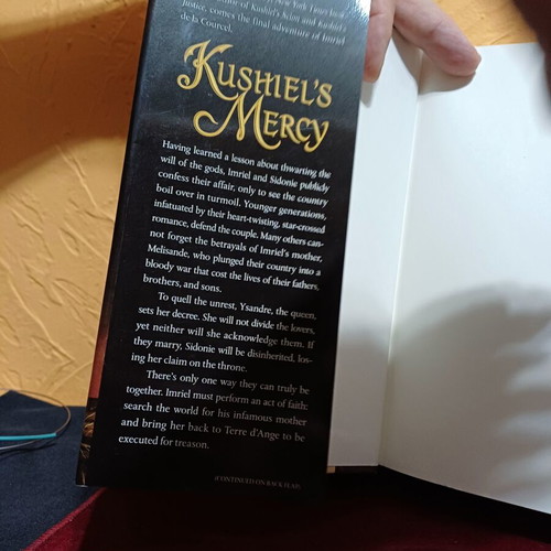 Kushiel's Mercy book like new, historical fantasy by Jacqueline Carey
