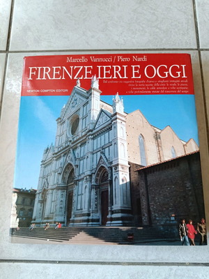 Firenze ieri e oggi book like new, Italian