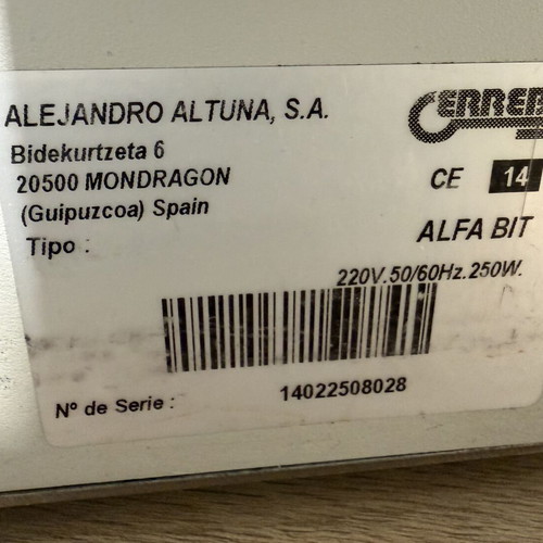 Errebi Alfa Bit Key Cutting Machine used for armored keys