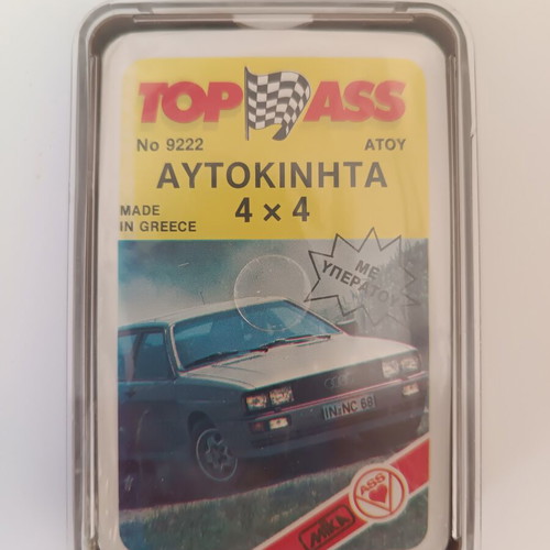 Yper Atou 4x4 Car Card Game new