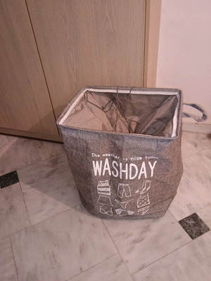 Storage container for laundry used, like new