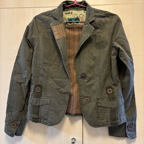 Jacket used, size L, gray